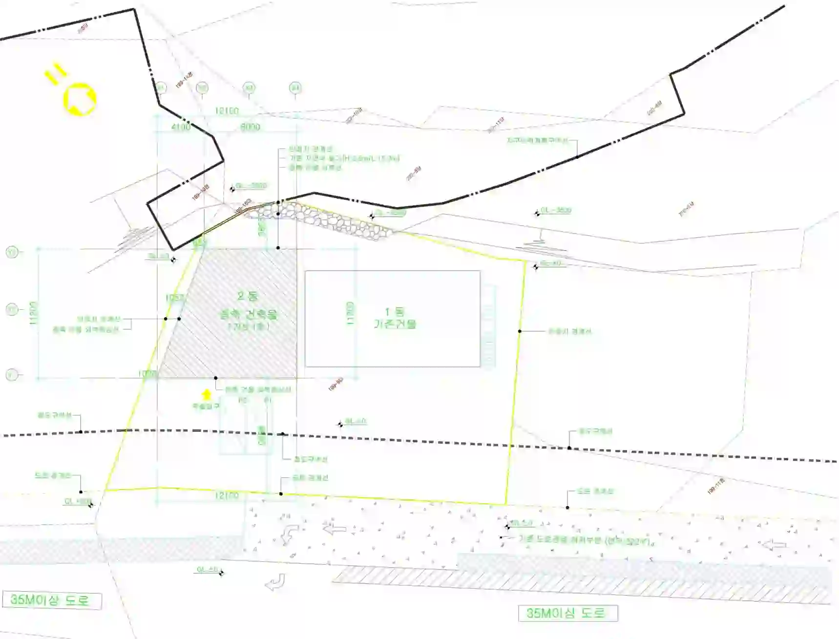 쌍동리 199-9 배치도 이미지